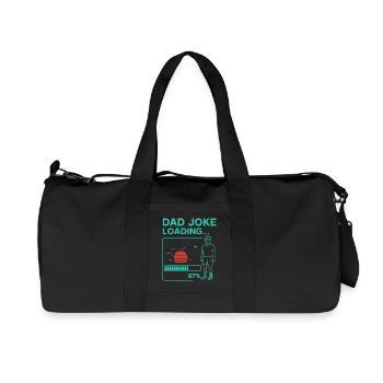 Chargement de la blague de papa - Sac de sport en toile recyclée Stanley/Stella - noir - Devant