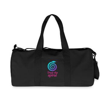 Trust the Spiral - Snake - Recycled Canvas Sports Bag by Stanley/Stella - black - Front