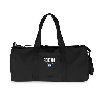 Rehovot Israel - Recycled Canvas Sports Bag by Stanley/Stella - black - Front