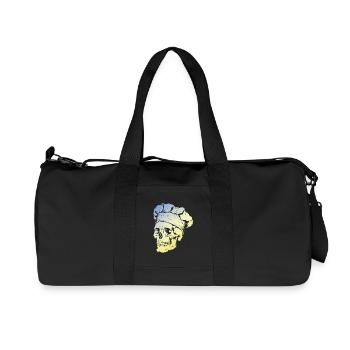 Chef Skull - Recycled Canvas Sports Bag by Stanley/Stella - black - Front