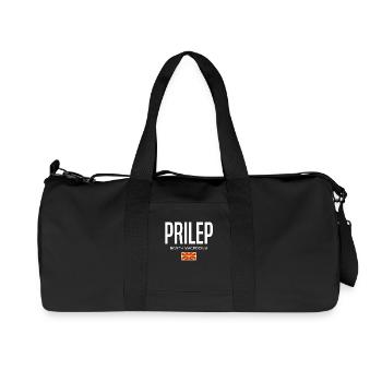 Prilep North Macedonia - Recycled Canvas Sports Bag by Stanley/Stella - black - Front