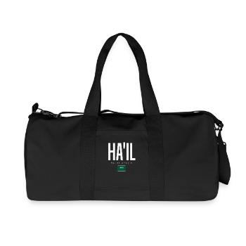 Ha'il Saudi Arabia - Recycled Canvas Sports Bag by Stanley/Stella - black - Front