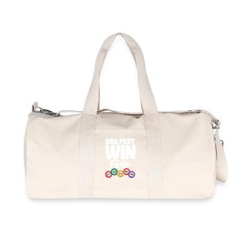 Événement de bingo parfait pour une soirée de jeux - Sac de sport en toile recyclée Stanley/Stella - blanc naturel - Devant