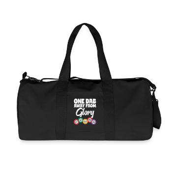 Bingo Night Fun Design for Bingo Fans - Recycled Canvas Sports Bag by Stanley/Stella - black - Front