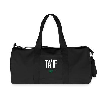 Ta'if Saudi Arabia - Recycled Canvas Sports Bag by Stanley/Stella - black - Front