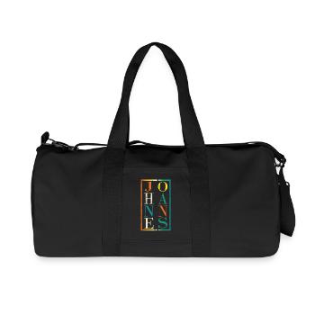 Johannes - Recycled Canvas Sports Bag by Stanley/Stella - black - Front