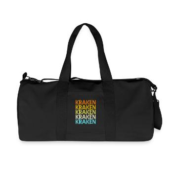 Octopus Octopus Octopus Octopus Octopus - Recycled Canvas Sports Bag by Stanley/Stella - black - Front