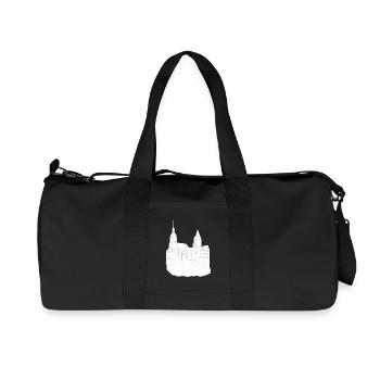 Schwarzenberg Erzgebirge Schloss - Recycelte Canvas-Sporttasche von Stanley/Stella - Schwarz - Vorne