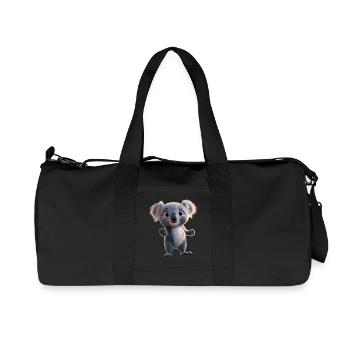Koala Bear Australie Koala Bear Mignon Koala Bears - Sac de sport en toile recyclée Stanley/Stella - noir - Devant