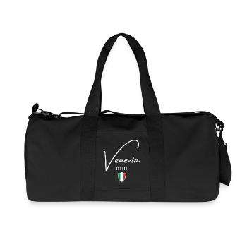 J’adore Venice, Venise souvenir - Sac de sport en toile recyclée Stanley/Stella - noir - Devant