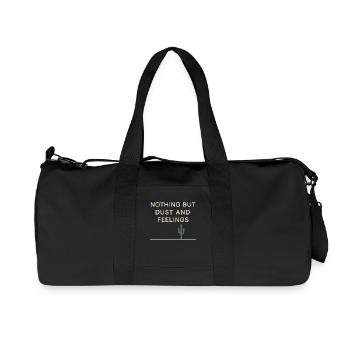 Cowboy triste Cowboy western Emo Fan de musique country - Sac de sport en toile recyclée Stanley/Stella - noir - Devant