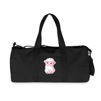 Sheep - Recycled Canvas Sports Bag by Stanley/Stella - black - Front