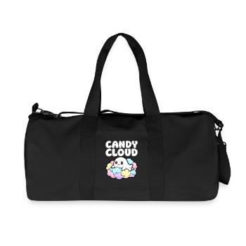 CANDY CLOUD - GHOST HALLOWEEN - Recycled Canvas Sports Bag by Stanley/Stella - black - Front