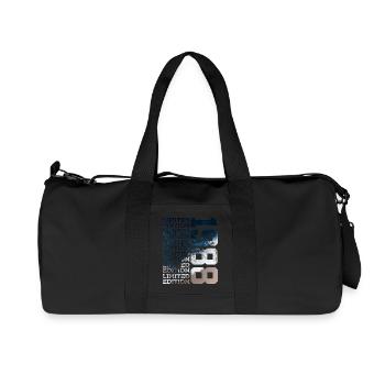 LIMITED EDITION 1988 38 YEARS 38TH BIRTHDAY - Recycled Canvas Sports Bag by Stanley/Stella - black - Front