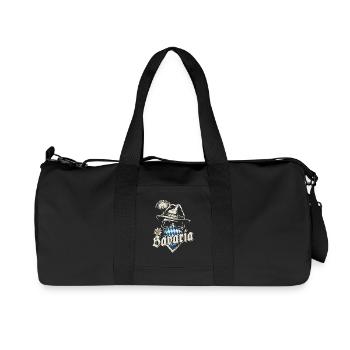 Grantler - Bavière, chapiteau, bière et divertissement - Sac de sport en toile recyclée Stanley/Stella - noir - Devant