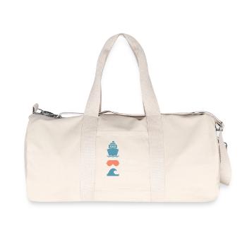 Cruise Addict Funny Cruise Loyalty Ocean - Sac de sport en toile recyclée Stanley/Stella - blanc naturel - Devant
