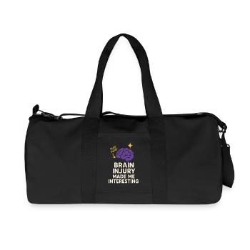 Hirnverletzungsüberlebender Neuro-resiliente - Recycelte Canvas-Sporttasche von Stanley/Stella - Schwarz - Vorne