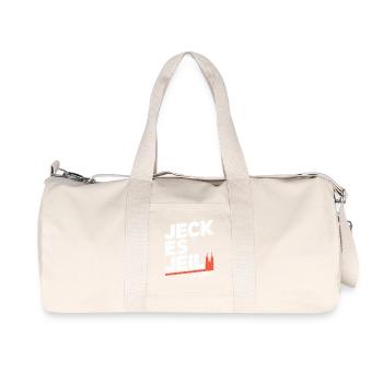 Cologne Jeck Es Jeil Carnaval de Cologne Dom Kölsch Kölle - Sac de sport en toile recyclée Stanley/Stella - blanc naturel - Devant
