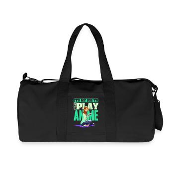 Anime Manga Otaku Kawaii Japan Cosplay Comic - Recycelte Canvas-Sporttasche von Stanley/Stella - Schwarz - Vorne