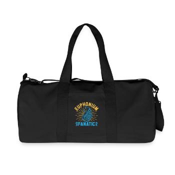 Euphonium Fanatic Baritone Marching Band - Recycelte Canvas-Sporttasche von Stanley/Stella - Schwarz - Vorne
