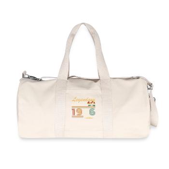 September 1936 Vintage Birthday Gift - Recycled Canvas Sports Bag by Stanley/Stella - natural - Front