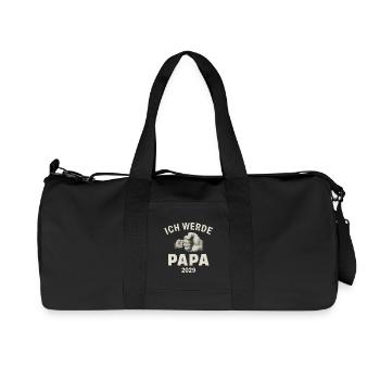 I'm going to be a dad in 2029 - Recycled Canvas Sports Bag by Stanley/Stella - black - Front
