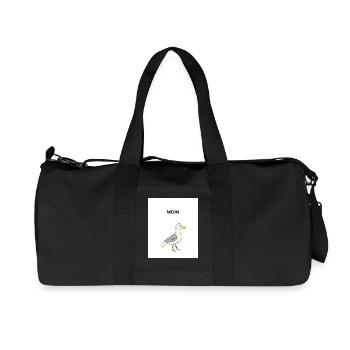 MOIN - Recycelte Canvas-Sporttasche von Stanley/Stella - Schwarz - Vorne