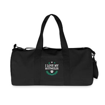 Rottweiler - Recycled Canvas Sports Bag by Stanley/Stella - black - Front