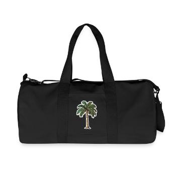 Palm tree - Recycled Canvas Sports Bag by Stanley/Stella - black - Front
