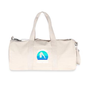 Diving diving board - Recycled Canvas Sports Bag by Stanley/Stella - natural - Front
