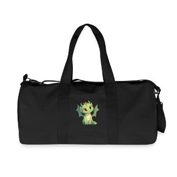 Dragon Dragon - Recycled Canvas Sports Bag by Stanley/Stella - black - Front
