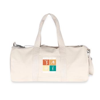 Diving diving board - Recycled Canvas Sports Bag by Stanley/Stella - natural - Front