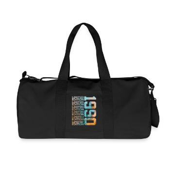 LIMITED EDITION 1990 36 YEARS 36TH BIRTHDAY - Recycled Canvas Sports Bag by Stanley/Stella - black - Front