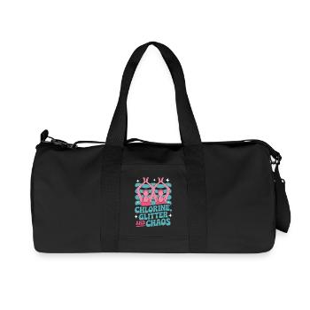 Synchronschwimmen Kunstschwimmen Wassersport - Recycelte Canvas-Sporttasche von Stanley/Stella - Schwarz - Vorne