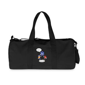 Funny Chemistry Teacher – Periodic Table Elents - Recycled Canvas Sports Bag by Stanley/Stella - black - Front
