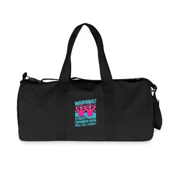 Natation synchronisée Natation artistique Sports nautiques - Sac de sport en toile recyclée Stanley/Stella - noir - Devant
