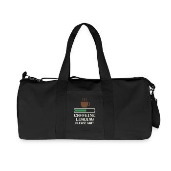 Barista Espresso Crew Café Slinger Latte - Sac de sport en toile recyclée Stanley/Stella - noir - Devant