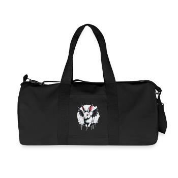 Mystic Rabbit Dragon Mix - Recycled Canvas Sports Bag by Stanley/Stella - black - Front