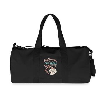 The best mechanics have beards - Recycled Canvas Sports Bag by Stanley/Stella - black - Front