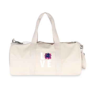 Tarantulas Tarantula - Recycled Canvas Sports Bag by Stanley/Stella - natural - Front