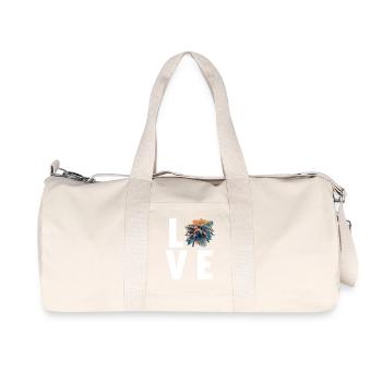 Tarantulas Tarantula - Recycled Canvas Sports Bag by Stanley/Stella - natural - Front