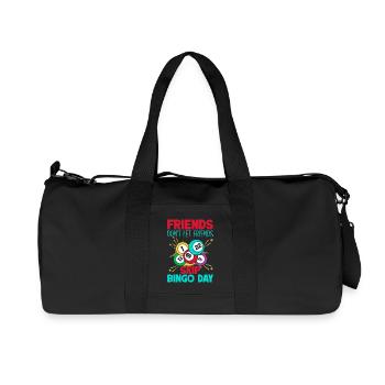 Bingo Game Friends Don´t Let Skip Bingo - Recycelte Canvas-Sporttasche von Stanley/Stella - Schwarz - Vorne