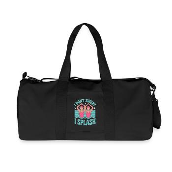 Natation synchronisée Natation artistique Sports nautiques - Sac de sport en toile recyclée Stanley/Stella - noir - Devant