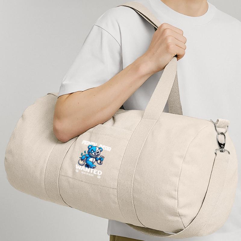 Gesucht wird böser Bär tot oder lebendig Recycled Canvas Sports Bag by Stanley/Stella