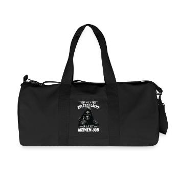 La faucheuse dit qui rit à l’Halloween dernier - Sac de sport en toile recyclée Stanley/Stella - noir - Devant