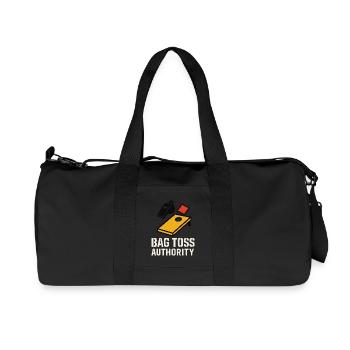 Cornhole Refere Official Referee - Recycled Canvas Sports Bag by Stanley/Stella - black - Front