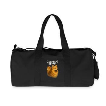 Deutsche Spitze - Recycelte Canvas-Sporttasche von Stanley/Stella - Schwarz - Vorne