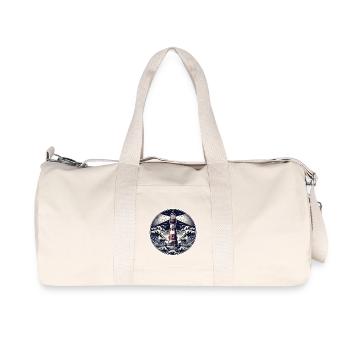 lighthouse - Recycled Canvas Sports Bag by Stanley/Stella - natural - Front