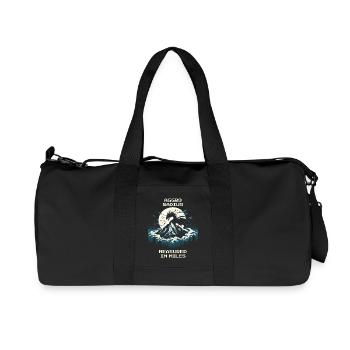 Aggro-Radius | Retro Drache Pixel Art - Recycelte Canvas-Sporttasche von Stanley/Stella - Schwarz - Vorne
