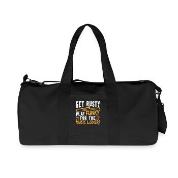 Tromboniste Fanfare, Fanfare, Trombone, Trombone - Sac de sport en toile recyclée Stanley/Stella - noir - Devant